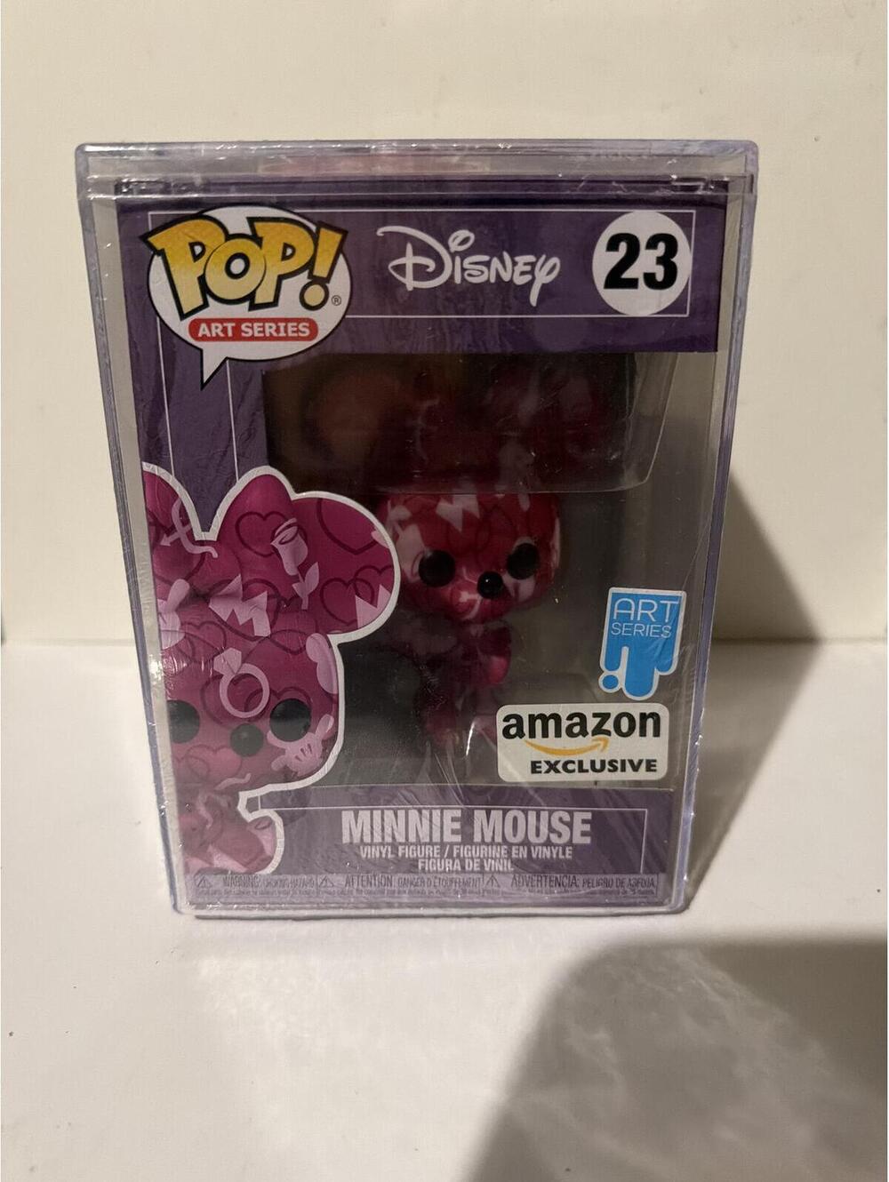 Funko Pop! Art Series Minnie Mouse #23 Amazon Exclusive Pink